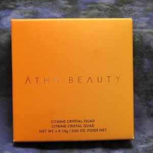 BNIB Athr Beauty Citrine Crystal Eyeshadow Quad